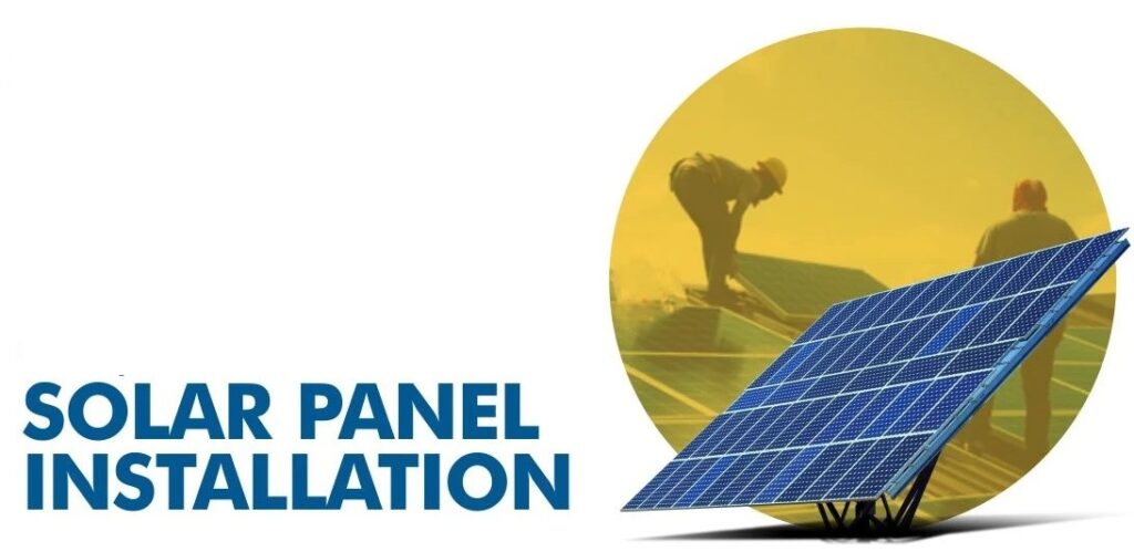 solar panel installation